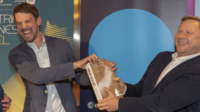 Lukas Püspök and Herbert Gartner. © aws