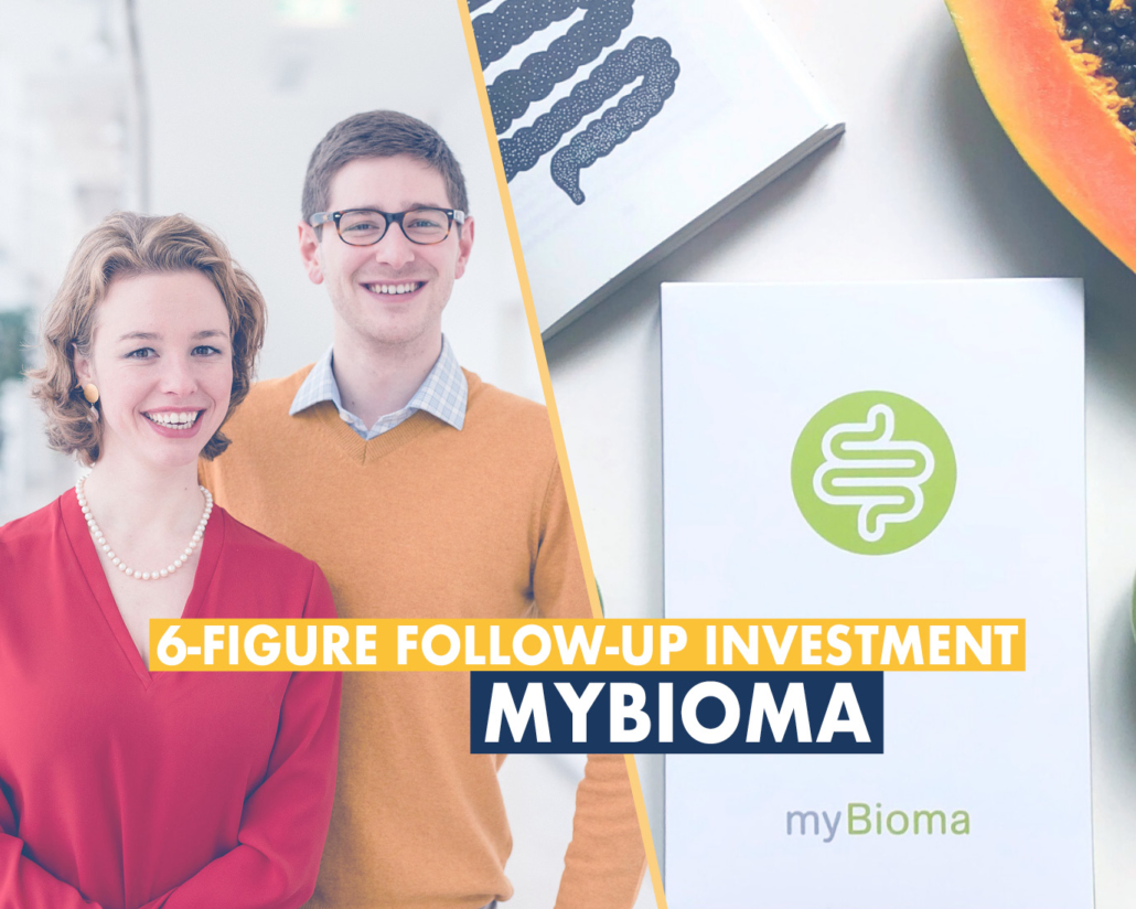 Founders of myBioma after follow-up investment round