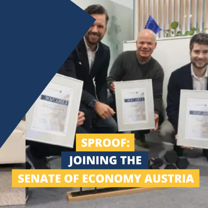 sproof: Joining the Senate of Economy Austria