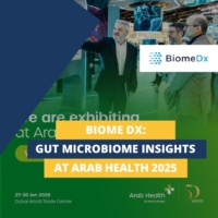 Biome Diagnostics Gut Microbiome Insights at Arab Health 2025 -4