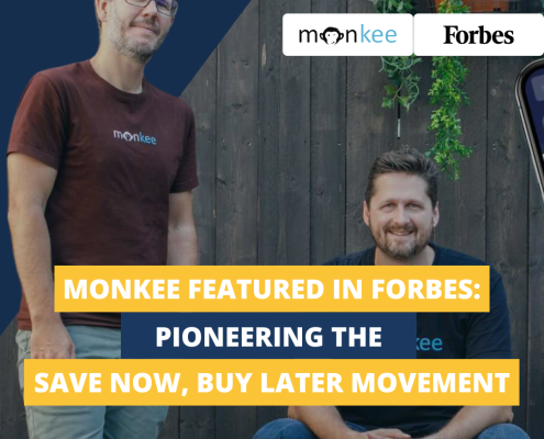 Monkee Featured in Forbes Pioneering the Save Now, Buy Later Movement Featured Image