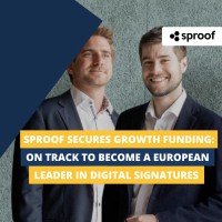 sproof Secures Growth Funding – On Track to Become a European Leader in Digital Signatures Featured Image