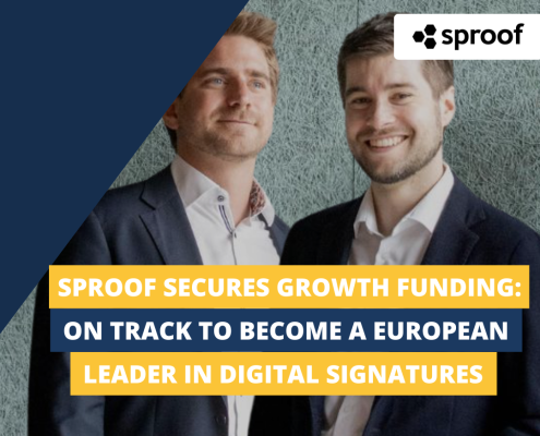 sproof Secures Growth Funding – On Track to Become a European Leader in Digital Signatures Featured Image