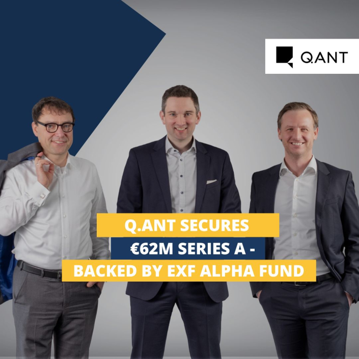 Q.ANT secures €62M Series A – backed by EXF Alpha Fund