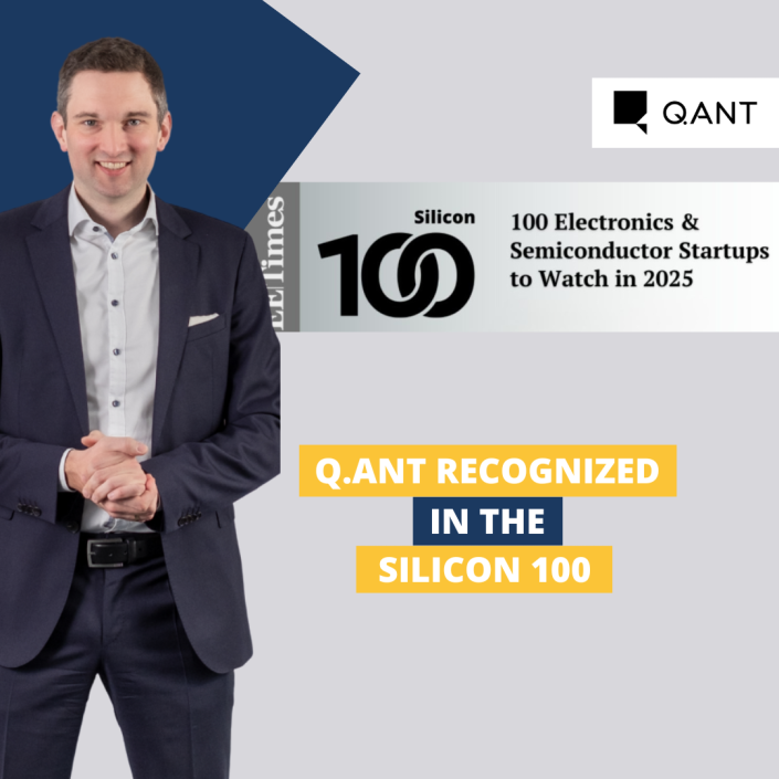 Q.ANT Recognized in the Silicon 100-2