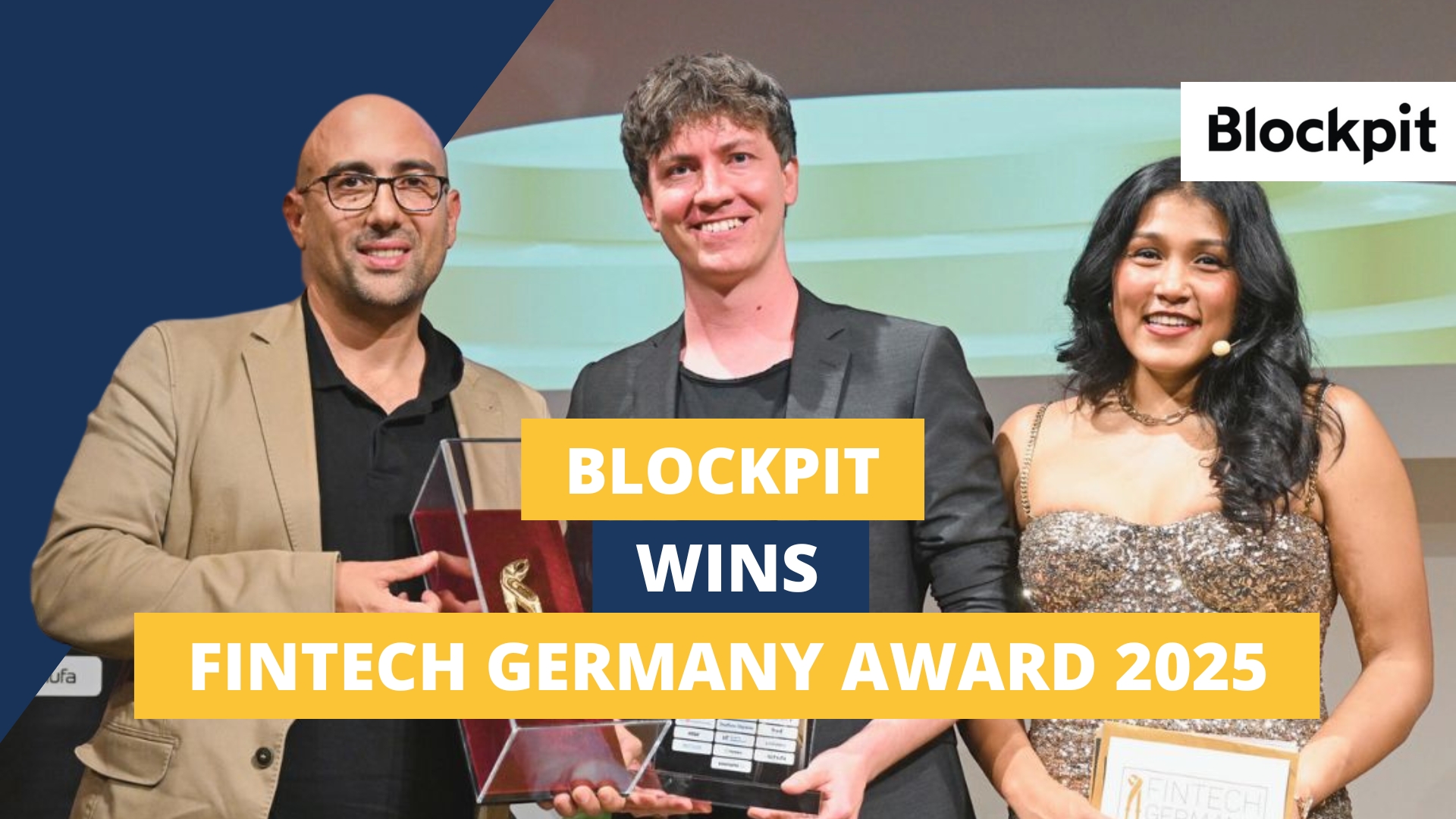 Blockpit Wins Fintech Germany Award 2025: Another Milestone Year for the Trailblazing Company