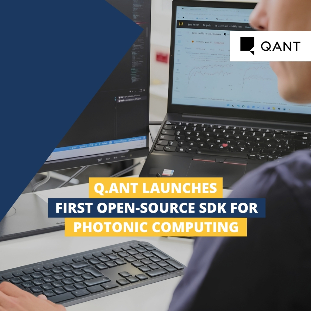 Q.ANT Launches First Open-Source SDK for Photonic Computing